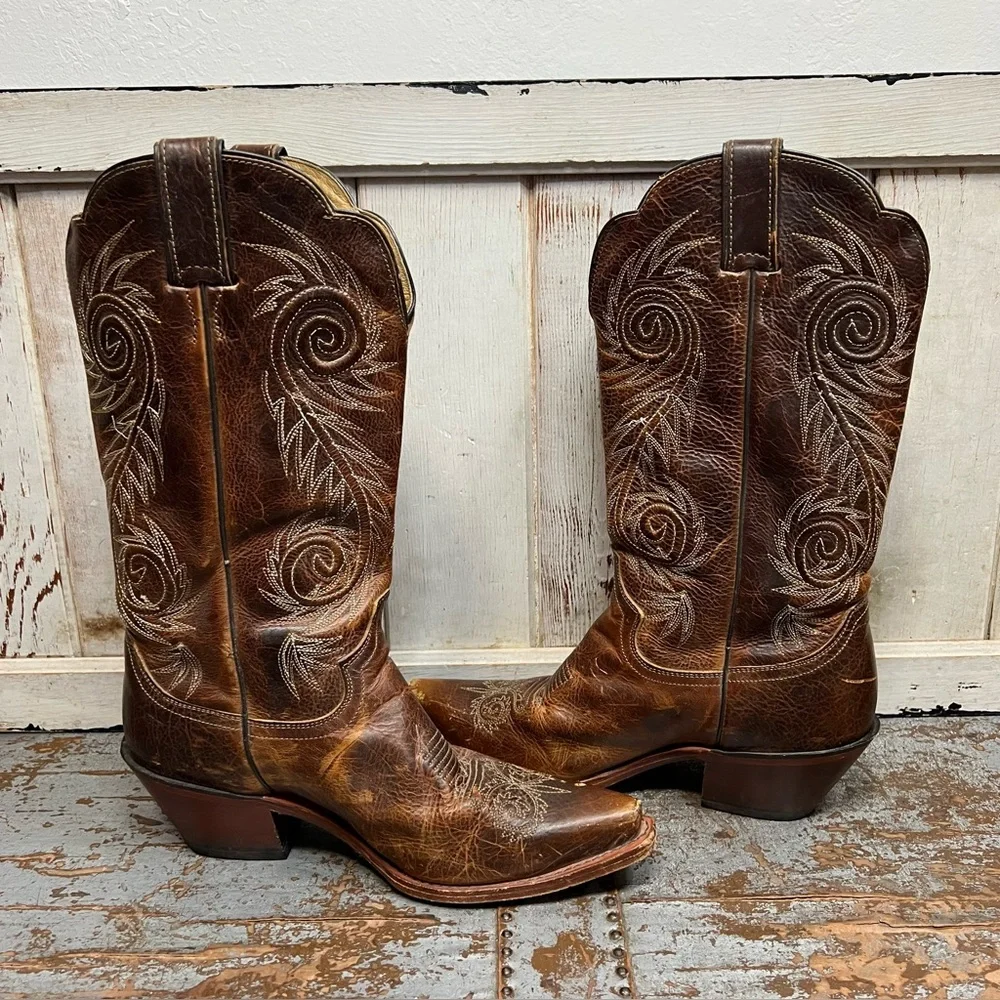 Justin Tan Damiana Boot - Picture 7 of 13